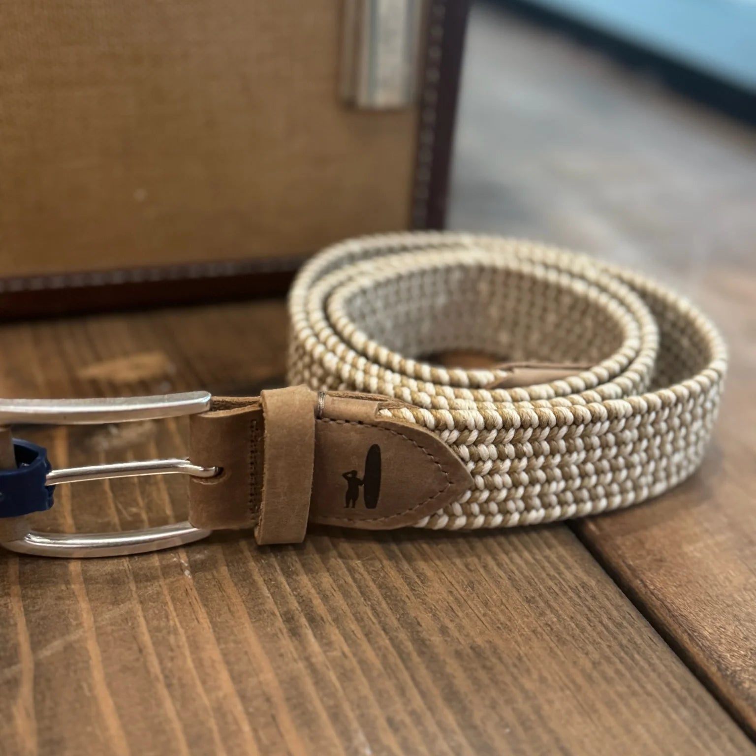 Johnnie O. | Stretch Belt | Wheat | Top | Vagabond | Apparel | Boutique