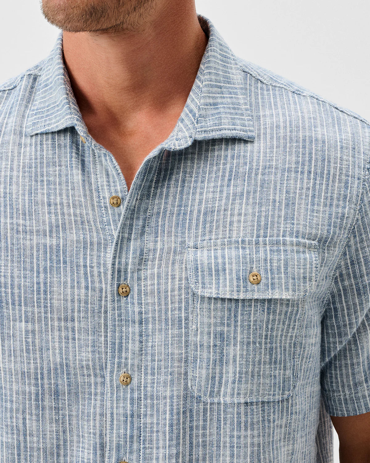 Johnnie O. | Ennis Button Down Shirt | Close | Vagabond | Apparel | Boutique