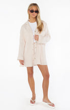 Show Me Your Mumu Johns Button Down Gauze Shirt | Vagabond Apparel Boutique
