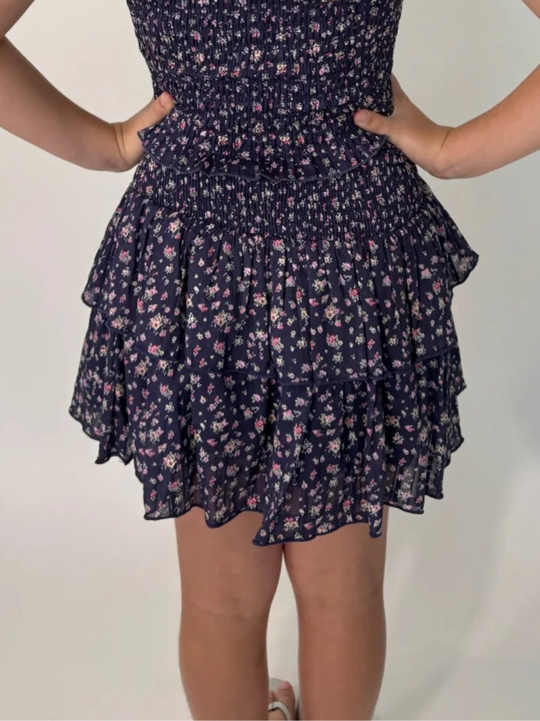 Katie J | Brooke Skirt | Model | Back | Vagabond | Apparel | Boutique