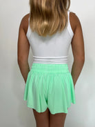 Katie J | Farrah Short | Seafoam | Back | Vagabond | Apparel | Boutique