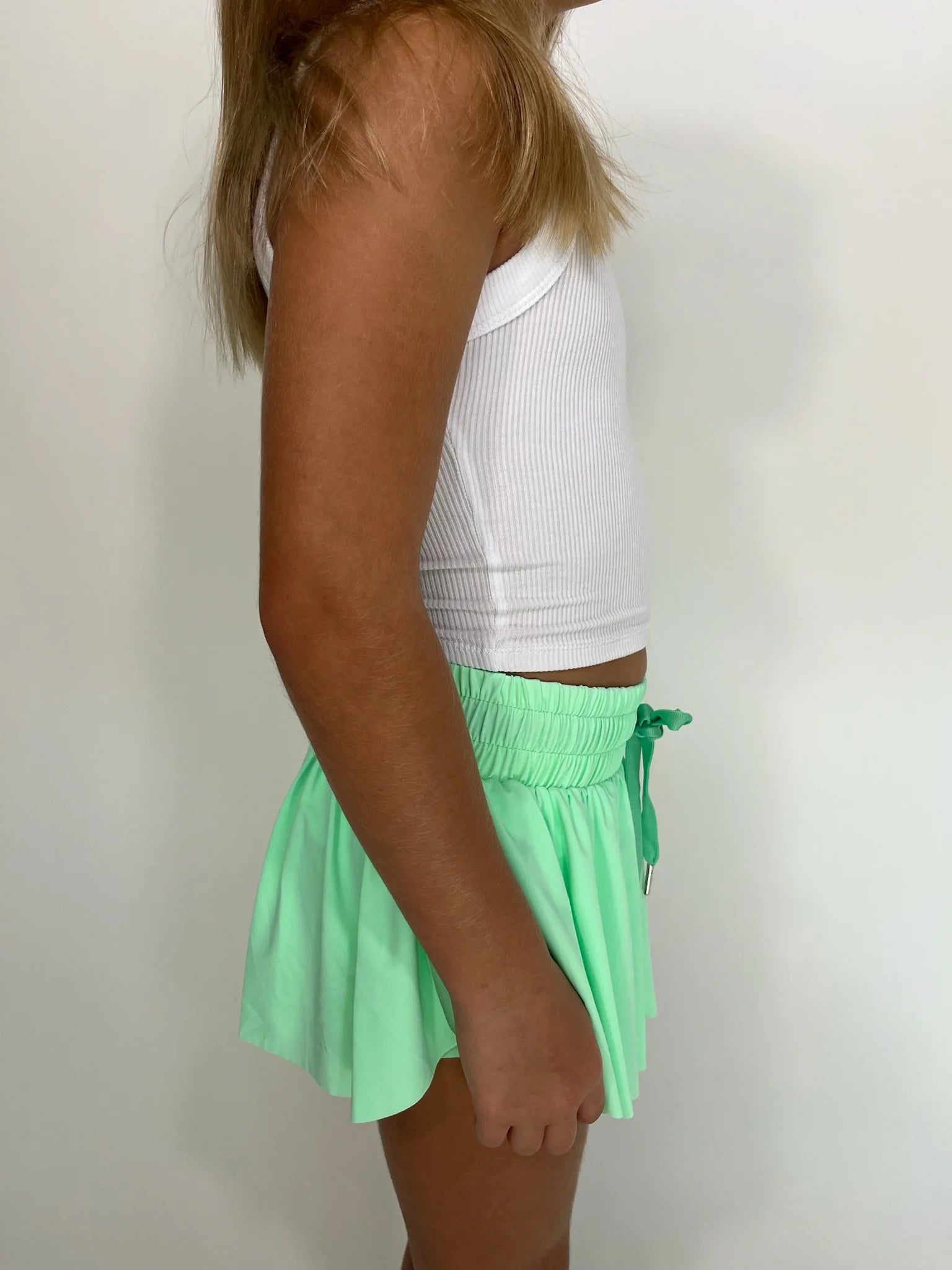 Katie J | Farrah Short | Seafoam | Side | Vagabond | Apparel | Boutique