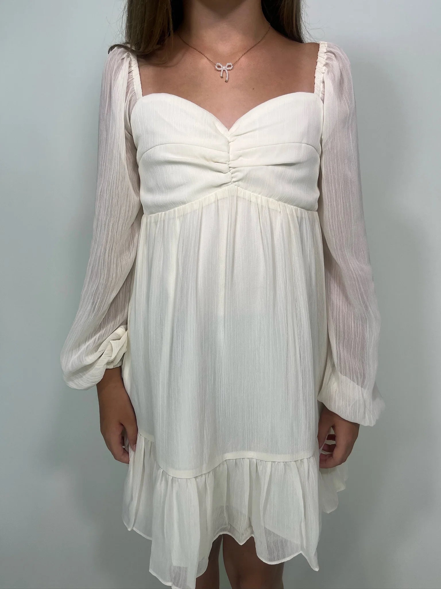 Katie J | Haven Dress | Ivory | Vagabond | Apparel | Boutique