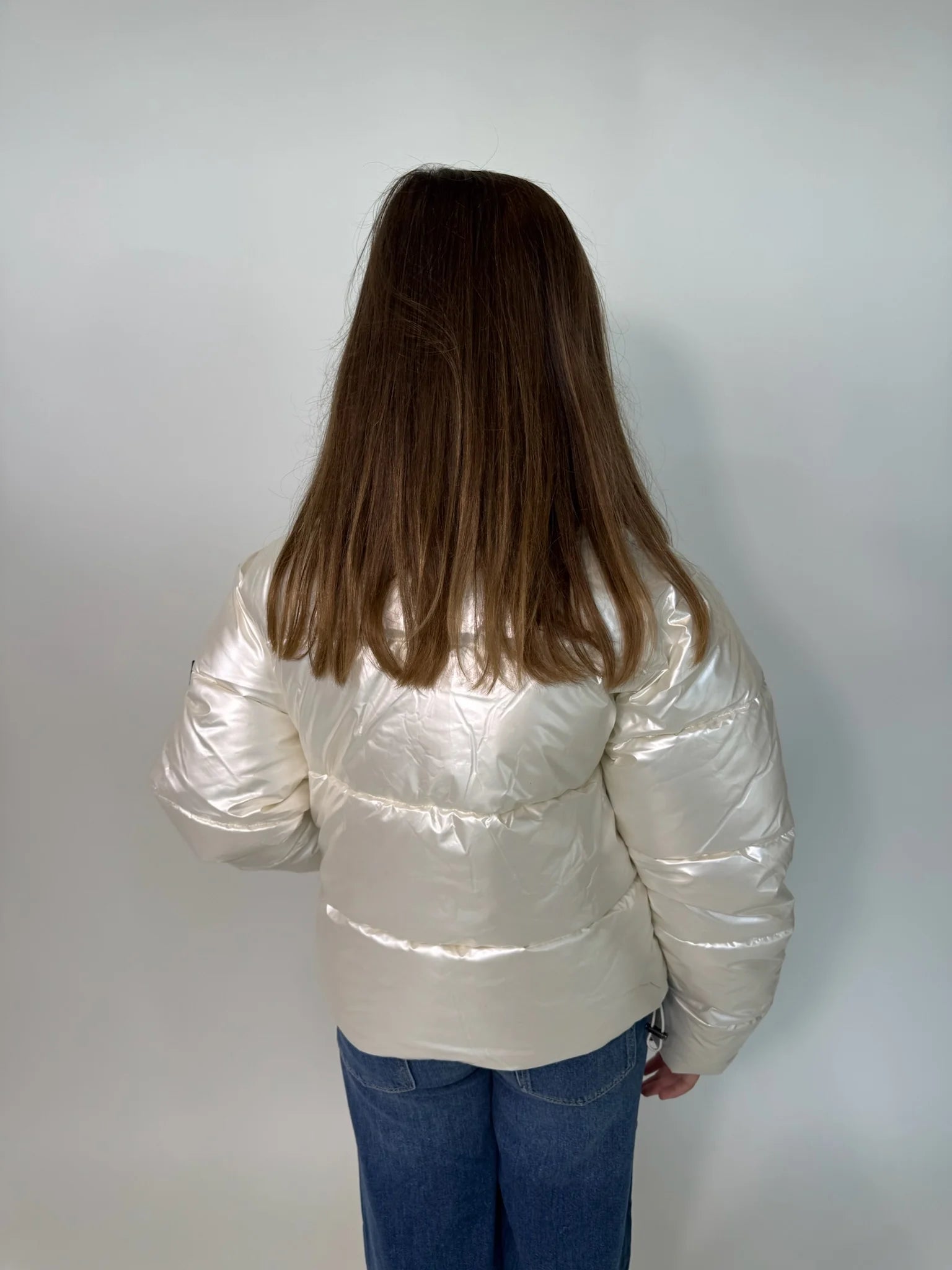 Katie J | Jennifer Jacket | Model | Back | Vagabond | Apparel | Boutique