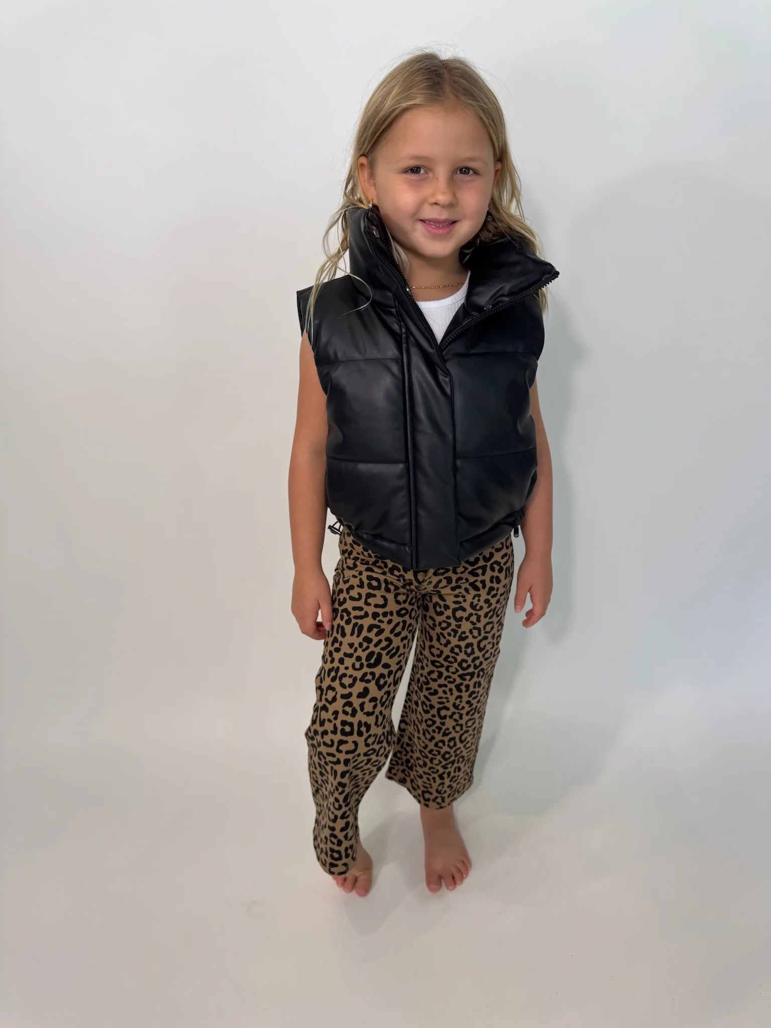 Katie J | Jenny Vest | Model | Front | Vagabond | Apparel | Boutique