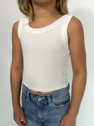 Katie J | Livi Tank | Ecru | Vagabond | Apparel | Boutique