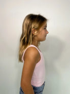Katie J | Livi Tank | Pink | Side | Vagabond | Apparel | Boutique
