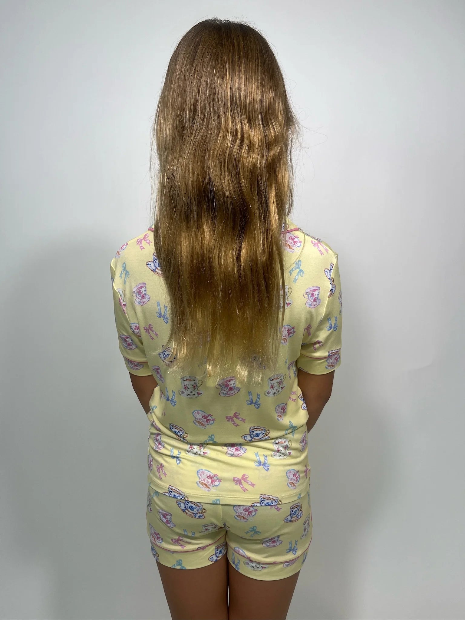 Katie J | Lynn Lounge Set | Teacup | Back | Vagabond | Apparel | Boutique