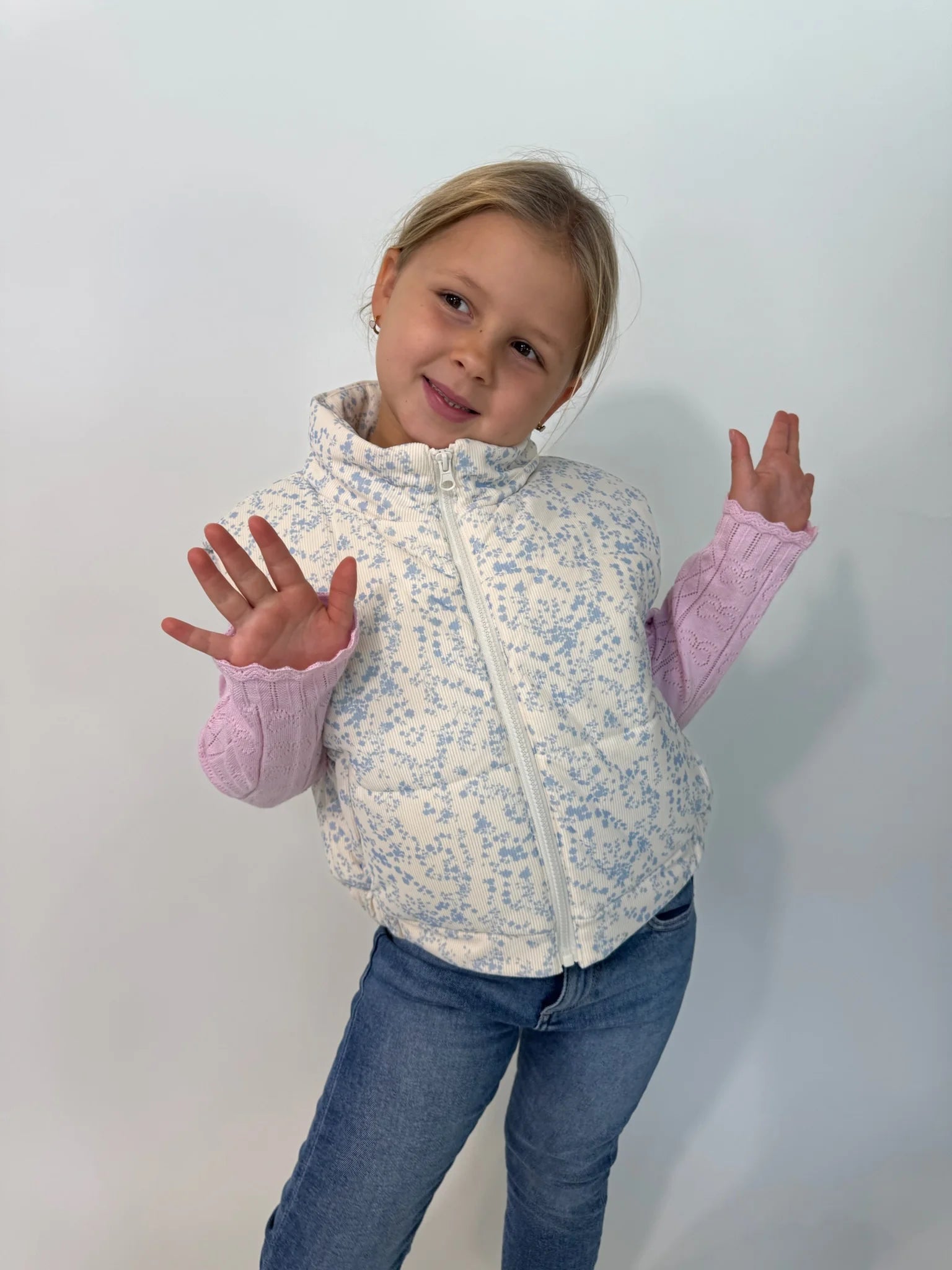 Katie J | Snowy Vest | Model | Vagabond | Apparel | Boutique