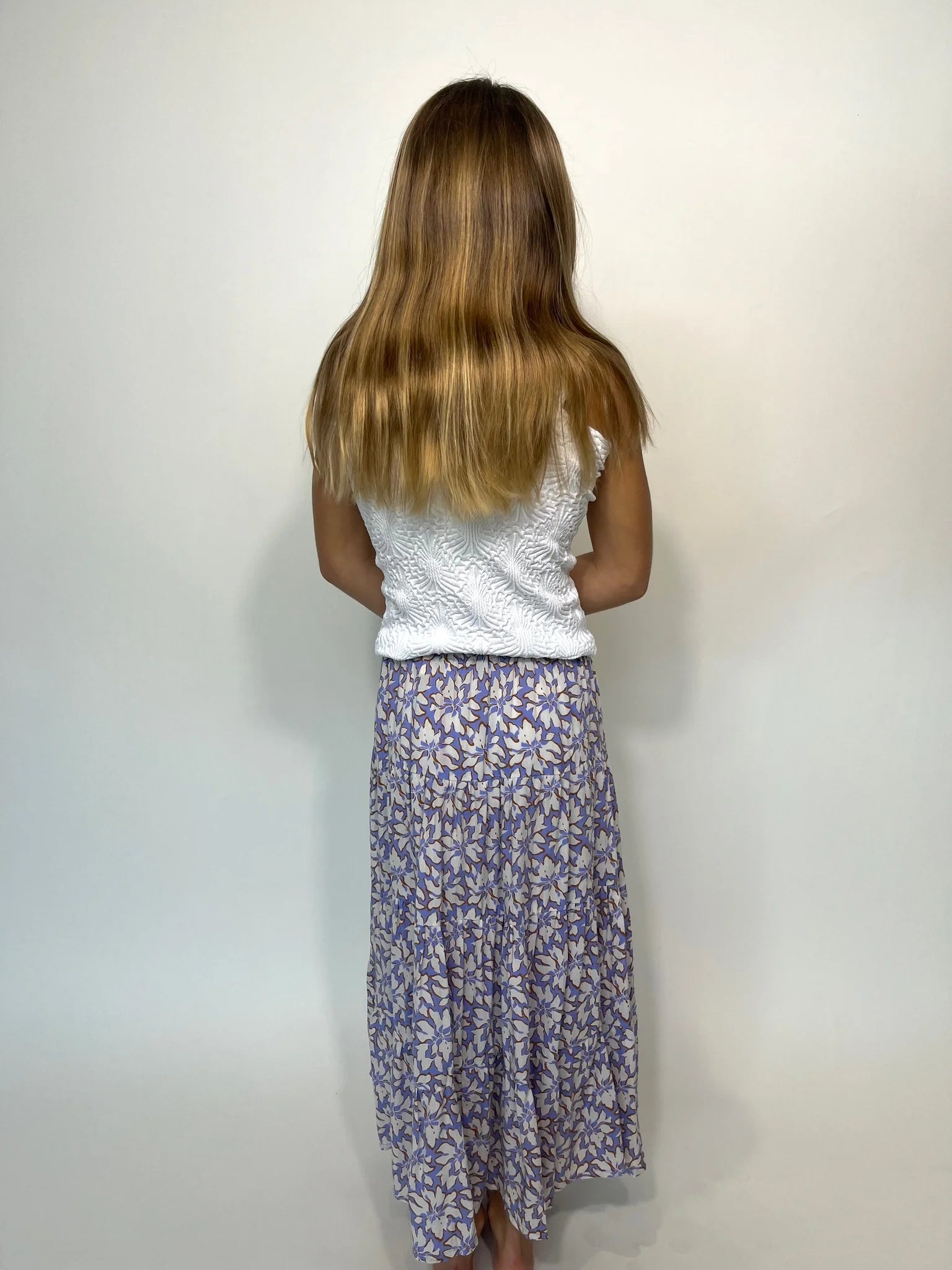 Khush Kid | Belle Skirt | Lavender | Back | Vagabond | Apparel | Boutique