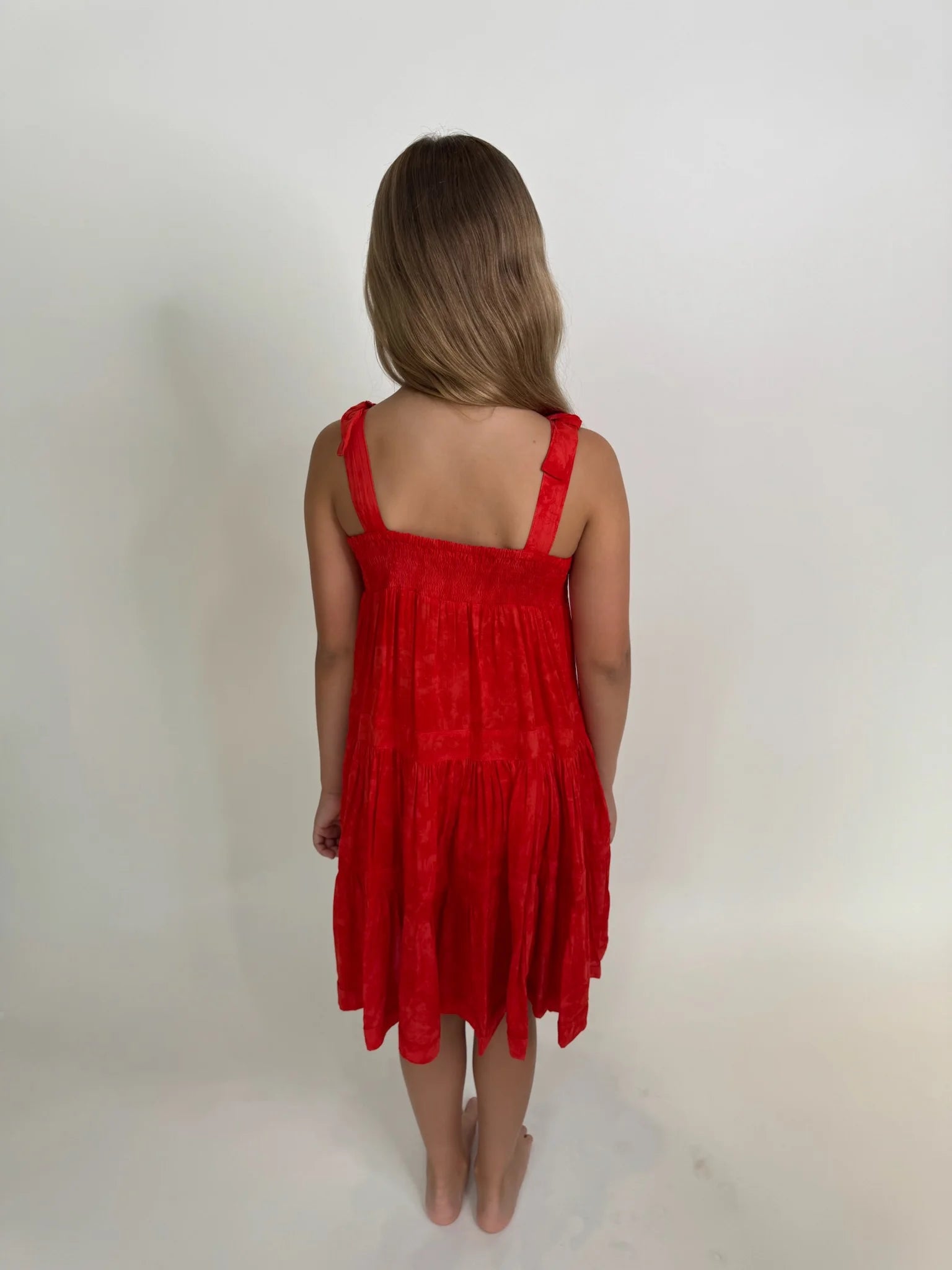 Khush | Kid | Frangipani | Dress | Back | Vagabond | Apparel | Boutique