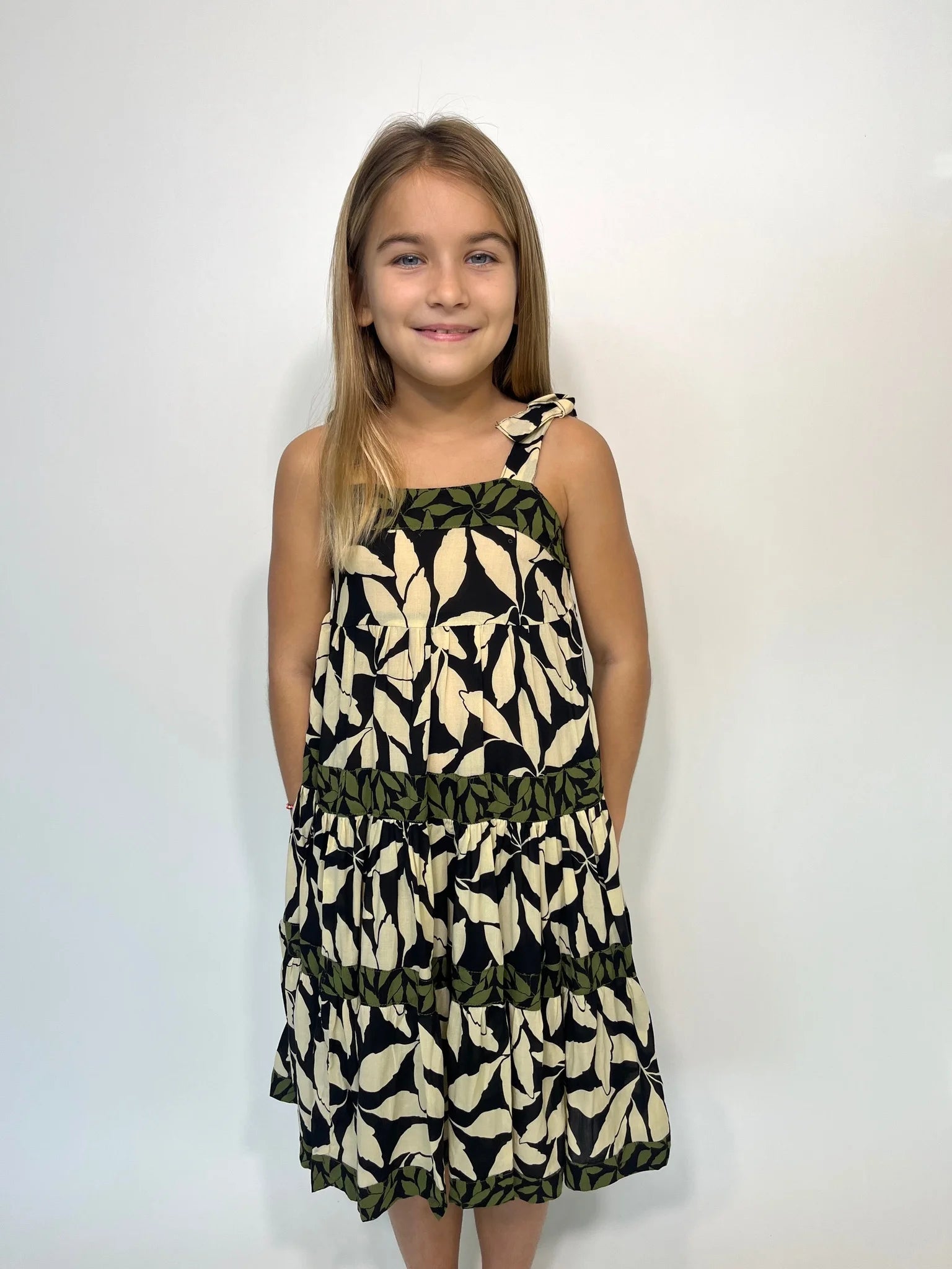 Khush Kid | Frangipani Dress | Black | Vagabond | Apparel | Boutique