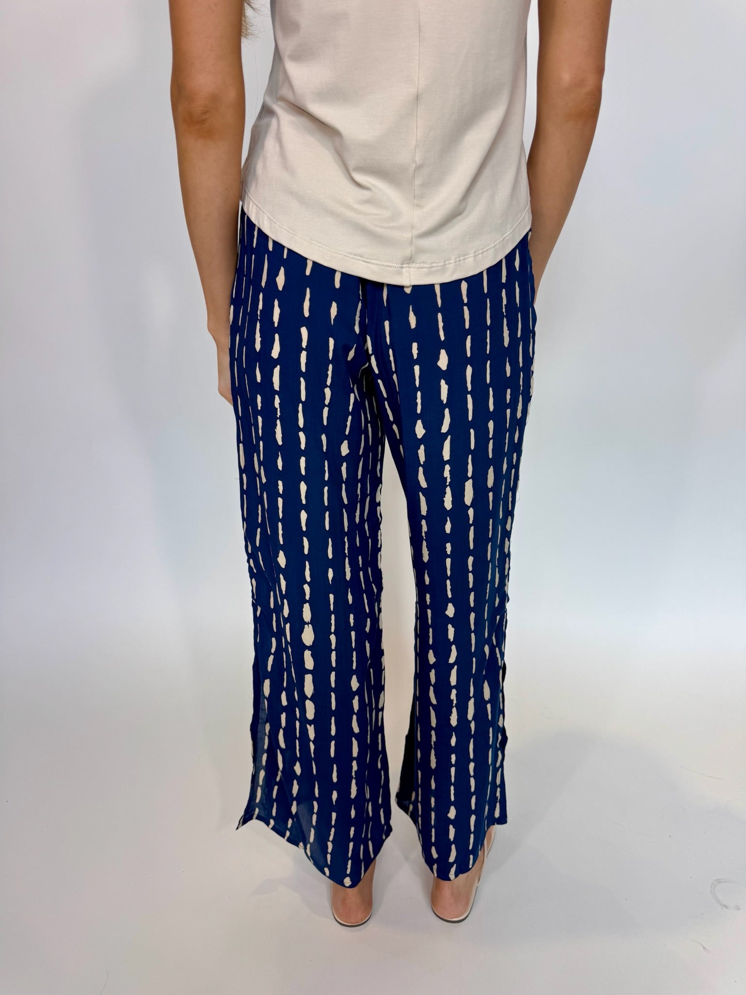Khush | Malta Pant | Navy | Back | Vagabond | Apparel | Boutique