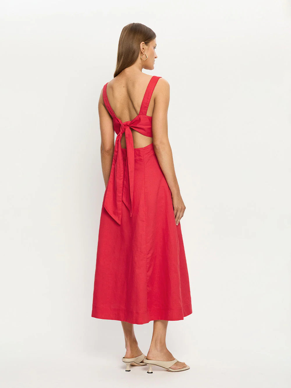 Kivari | Elise Midi Dress | Back | Vagabond | Apparel | Boutique