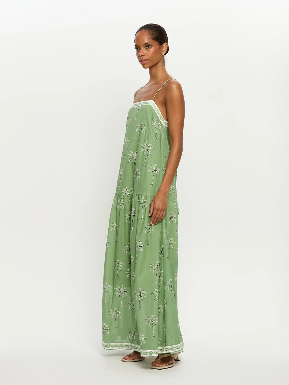 Kivari | Kaelia Strappy Maxi Dress | Side | Vagabond | Apparel | Boutique