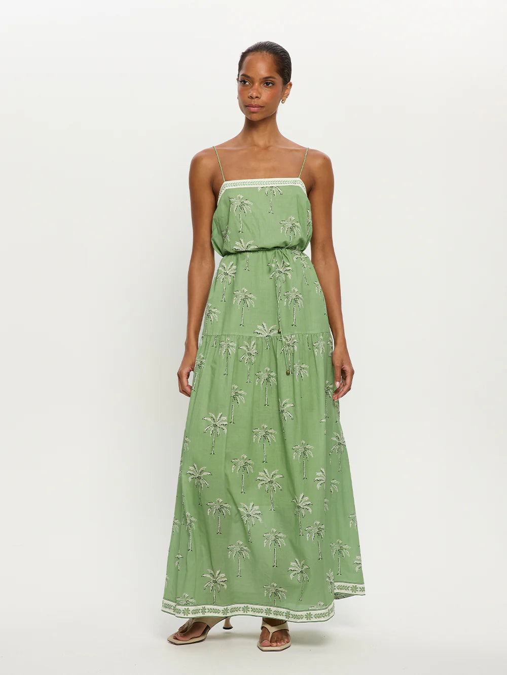 Kivari | Kaelia Strappy Maxi Dress | Model | Vagabond | Apparel | Boutique