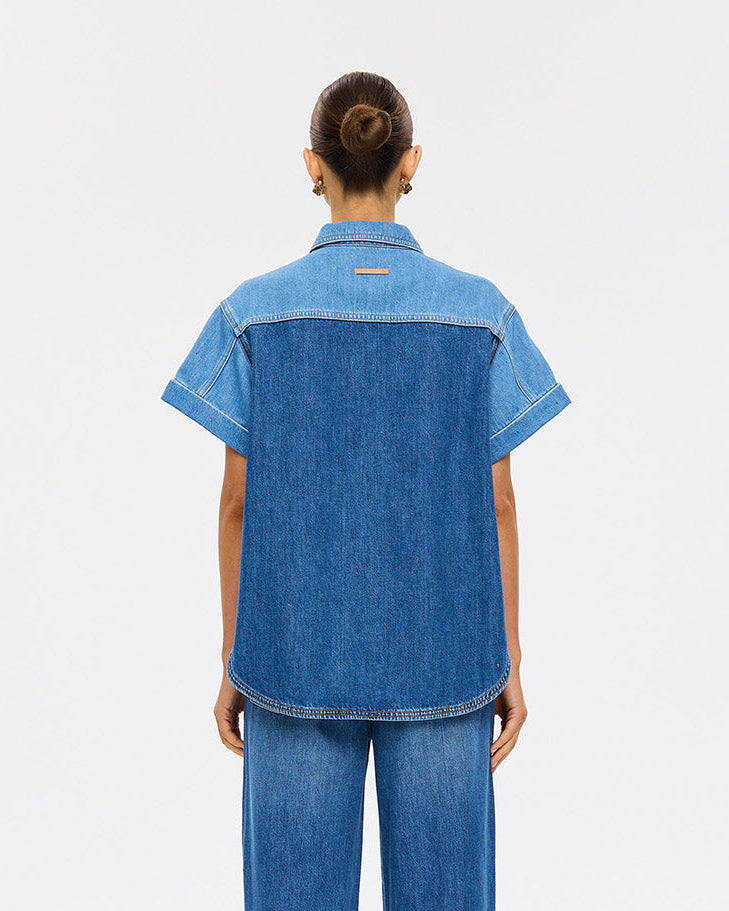 Kivari | Coralie Denim Shirt | Vagabond | Apparel | Boutique