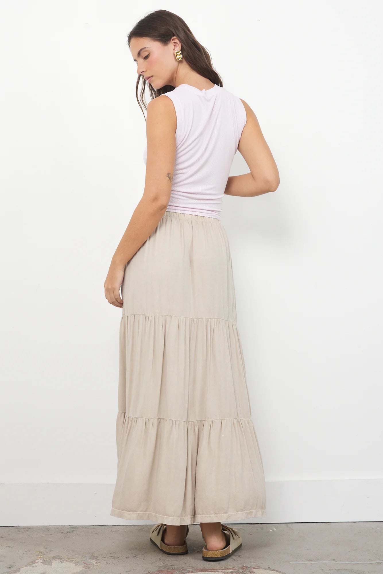 LA Made | Despacito Skirt | Oak Bark | Vagabond | Apparel | Boutique