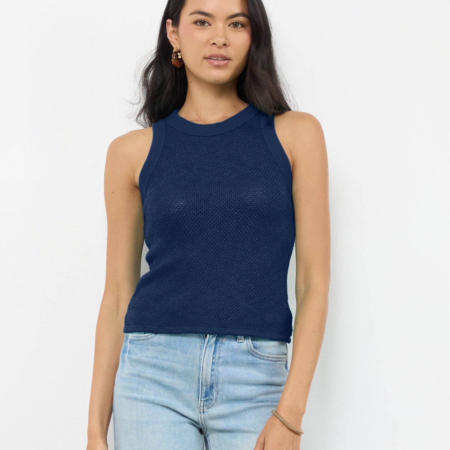LA Made | New Aida Racerfront Tank | Vagabond | Apparel | Boutique