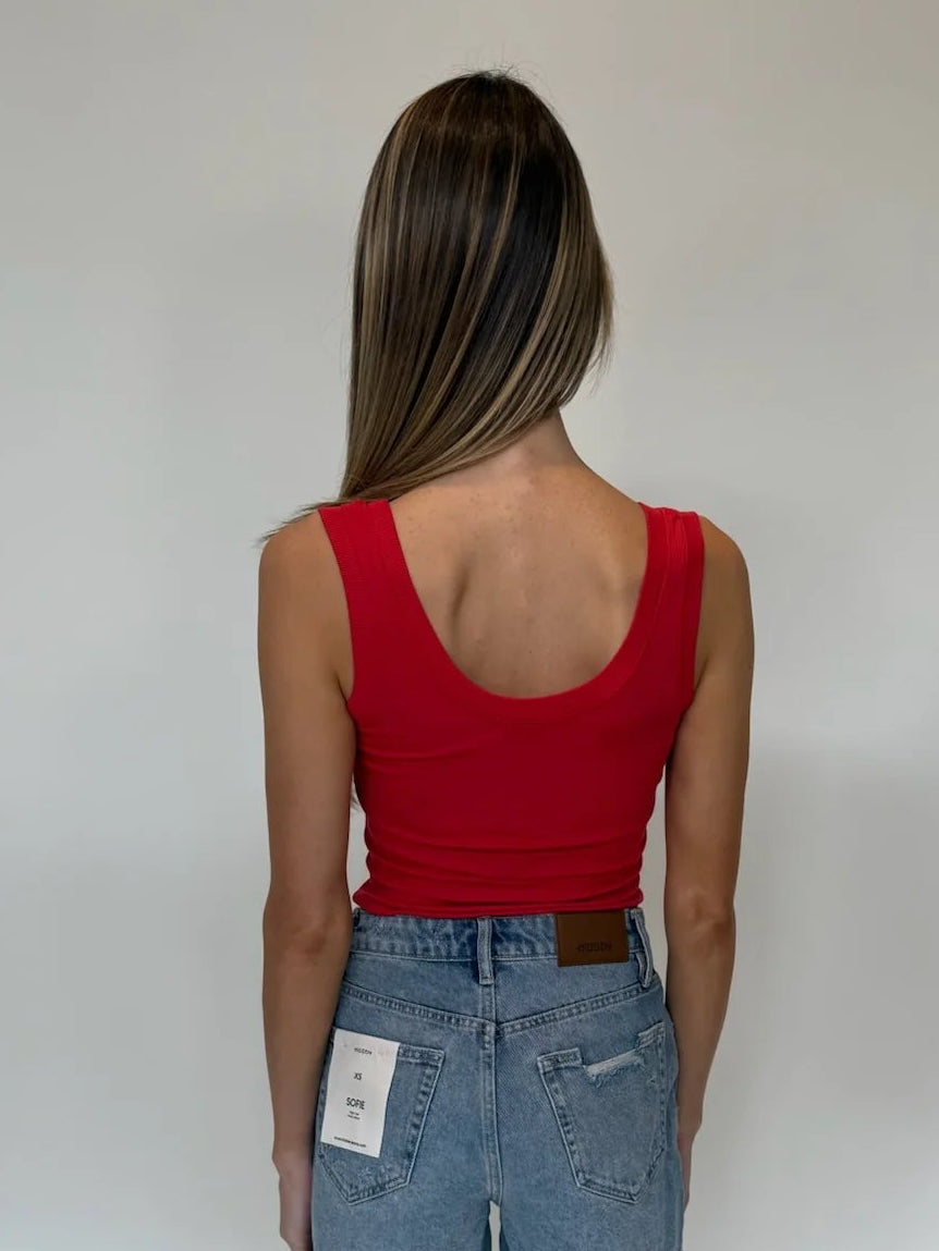 LA Made | New You Tank | Desert Bloom | Back | Vagabond | Apparel | Boutique