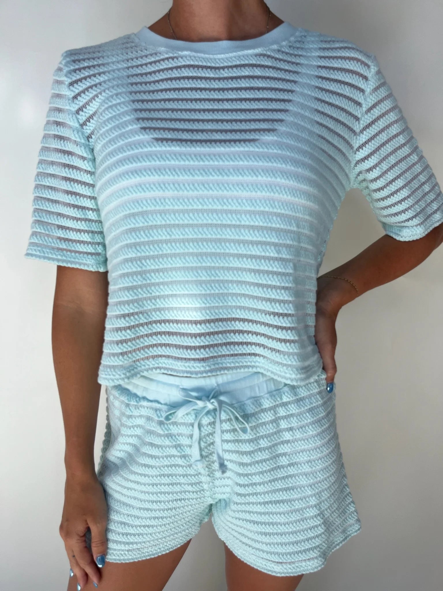 LA Made | Nights In The City Stripe Tee | Vagabond | Apparel | Boutique