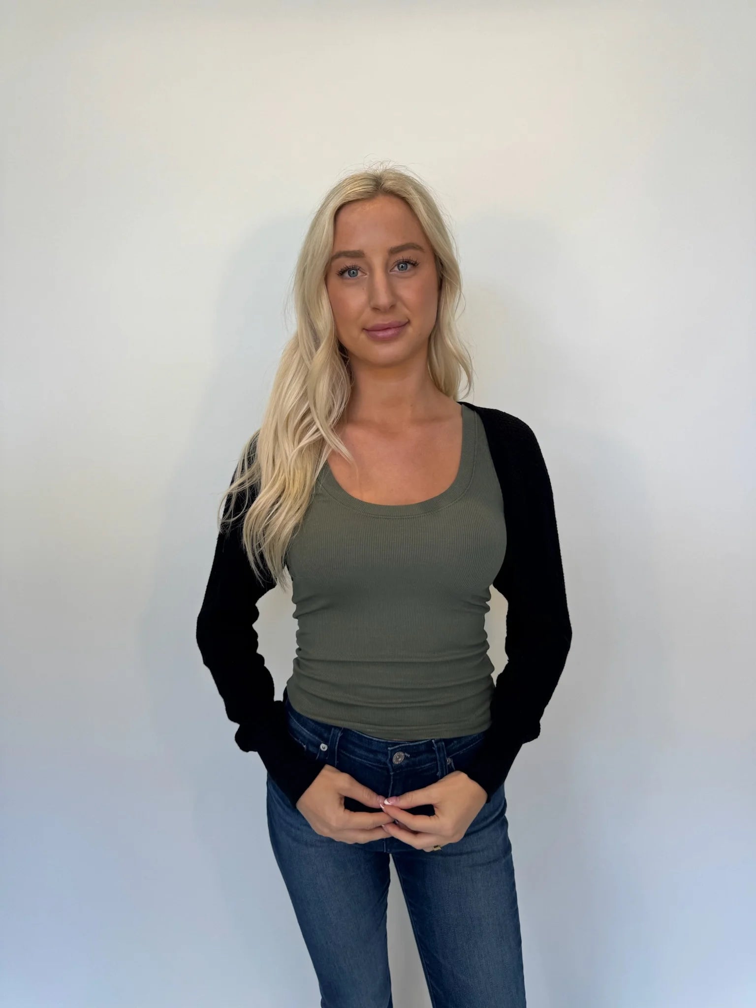 LA Made | Sia Shrug | Black | Vagabond | Apparel | Boutique