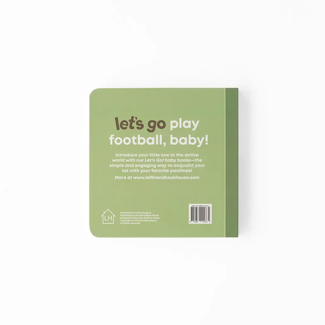 Left Hand Books | Football Baby Board Book | Back | Vagabond | Apparel | Boutique