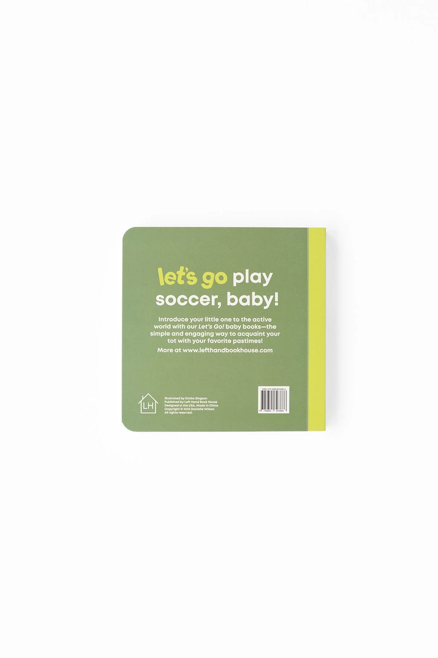 Left Hand Books | Soccer | Baby Board Book | Back | Vagabond | Apparel | Boutique