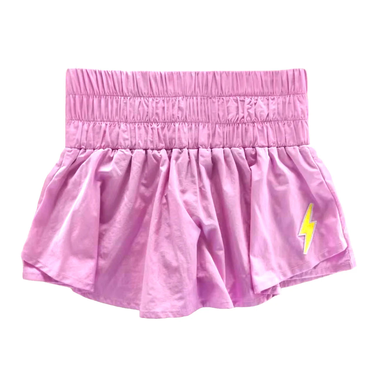 Little | Olin | Pink | Gathered | Skort | Vagabond | Apparel | Boutique