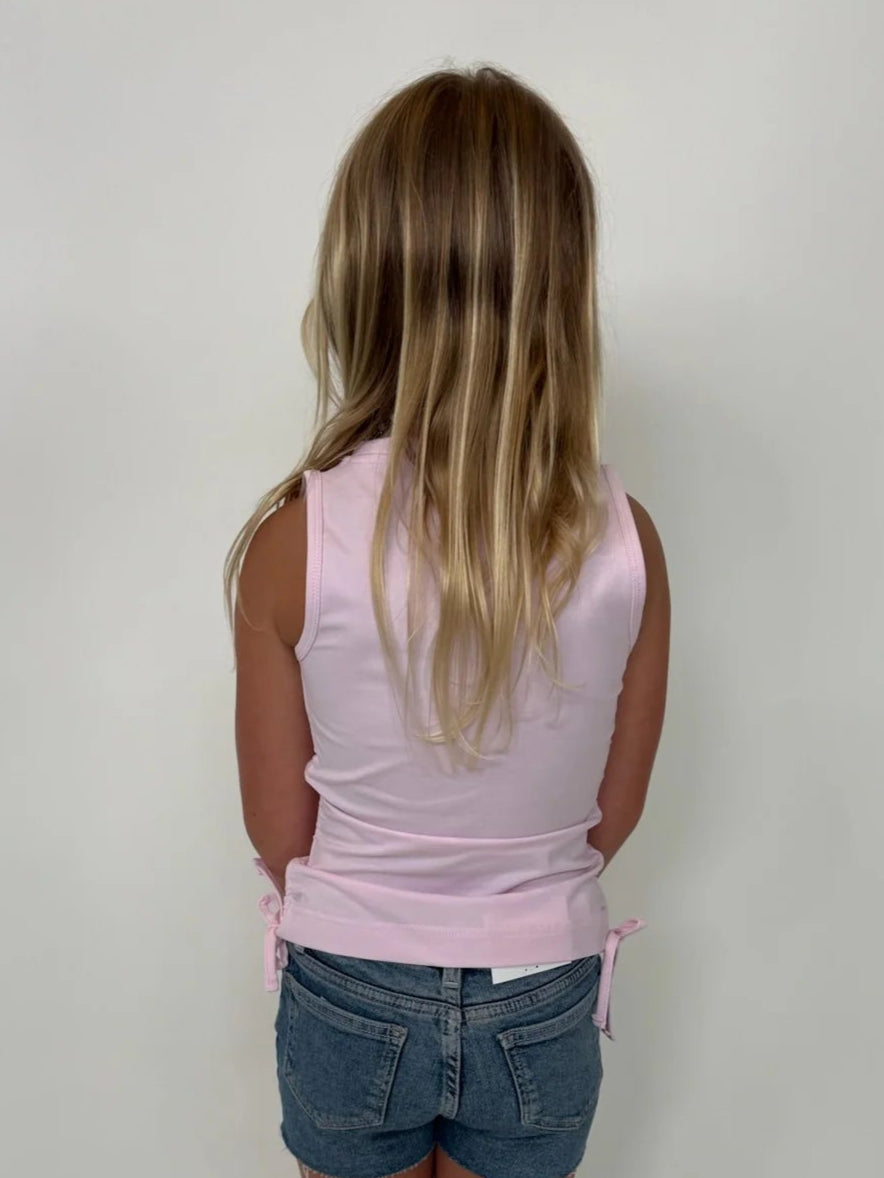 Little | Olin | Pink | Gathered | Top | Vagabond | Apparel | Boutique