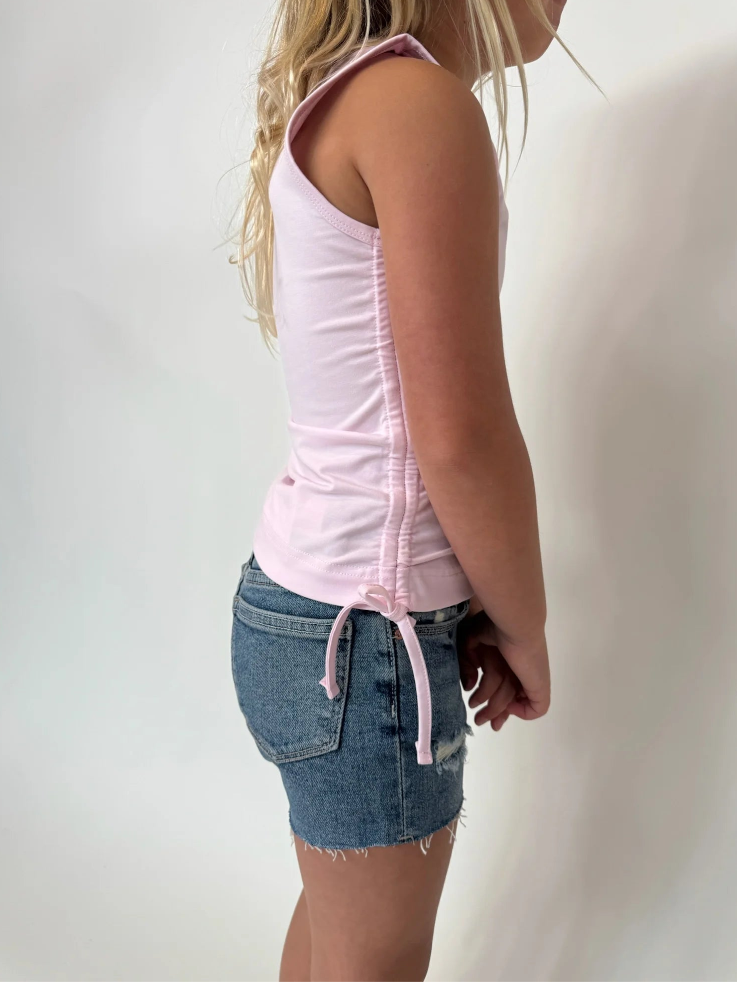 Little | Olin | Pink | Gathered | Top | Vagabond | Apparel | Boutique