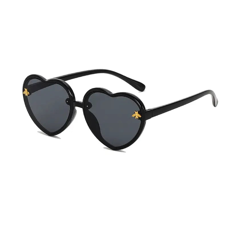 Little Trendy | Heart Sunnies | Black | Vagabond | Apparel | Boutique