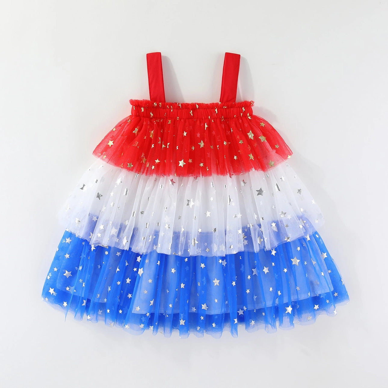 Little Trendy | Red, White and Blue Dress | Back | Vagabond | Apparel | Boutique