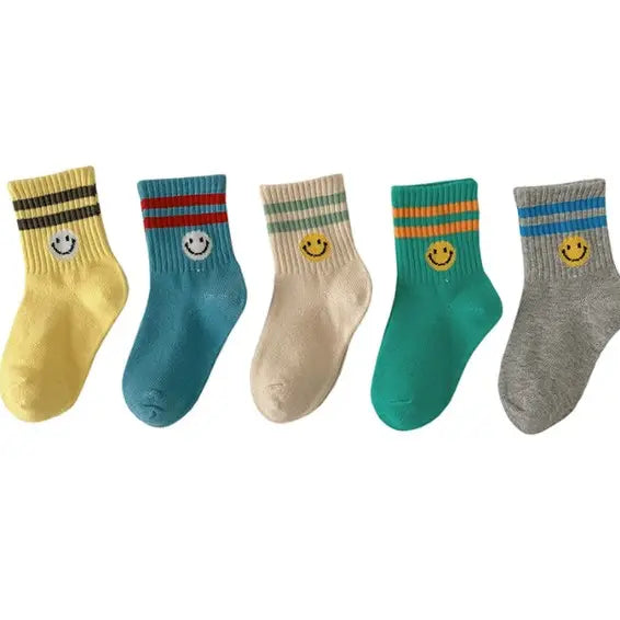 Little| Trendy | Smiley | Socks | Vagabond | Apparel | Boutique
