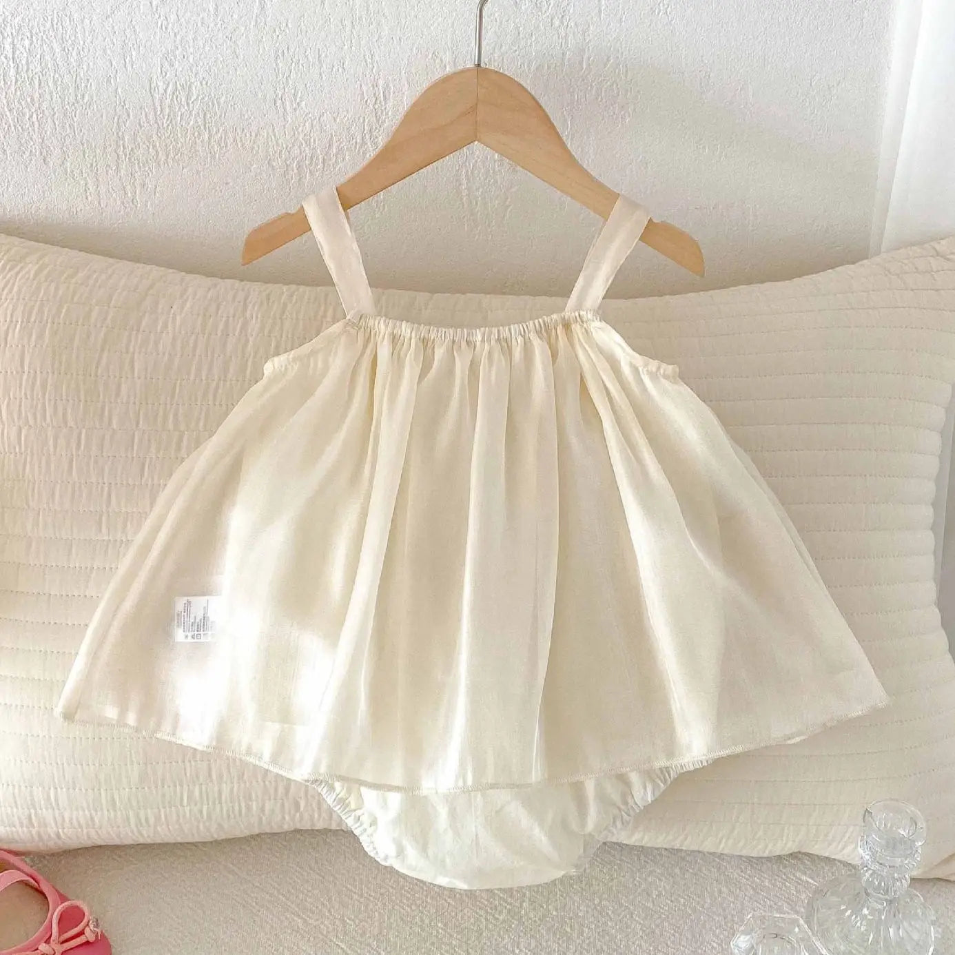 Little Trendy | Summer Sling Flower Romper | Vagabond | Apparel | Boutique