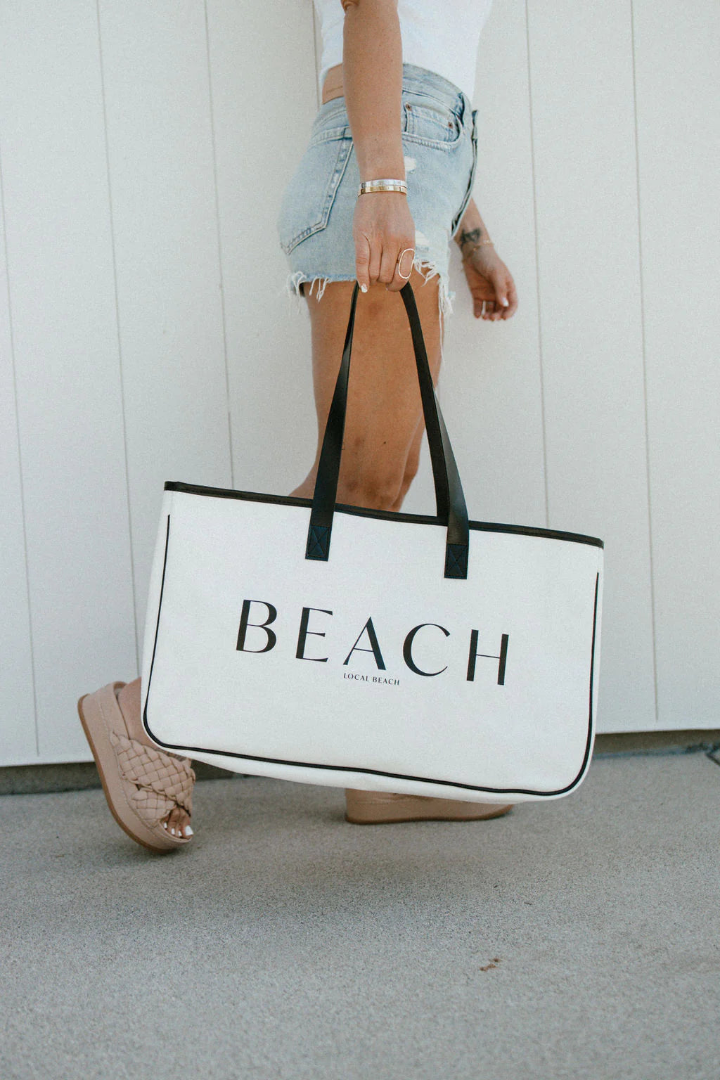 Local Beach Beach Canvas Tote | Vagabond Apparel Boutique