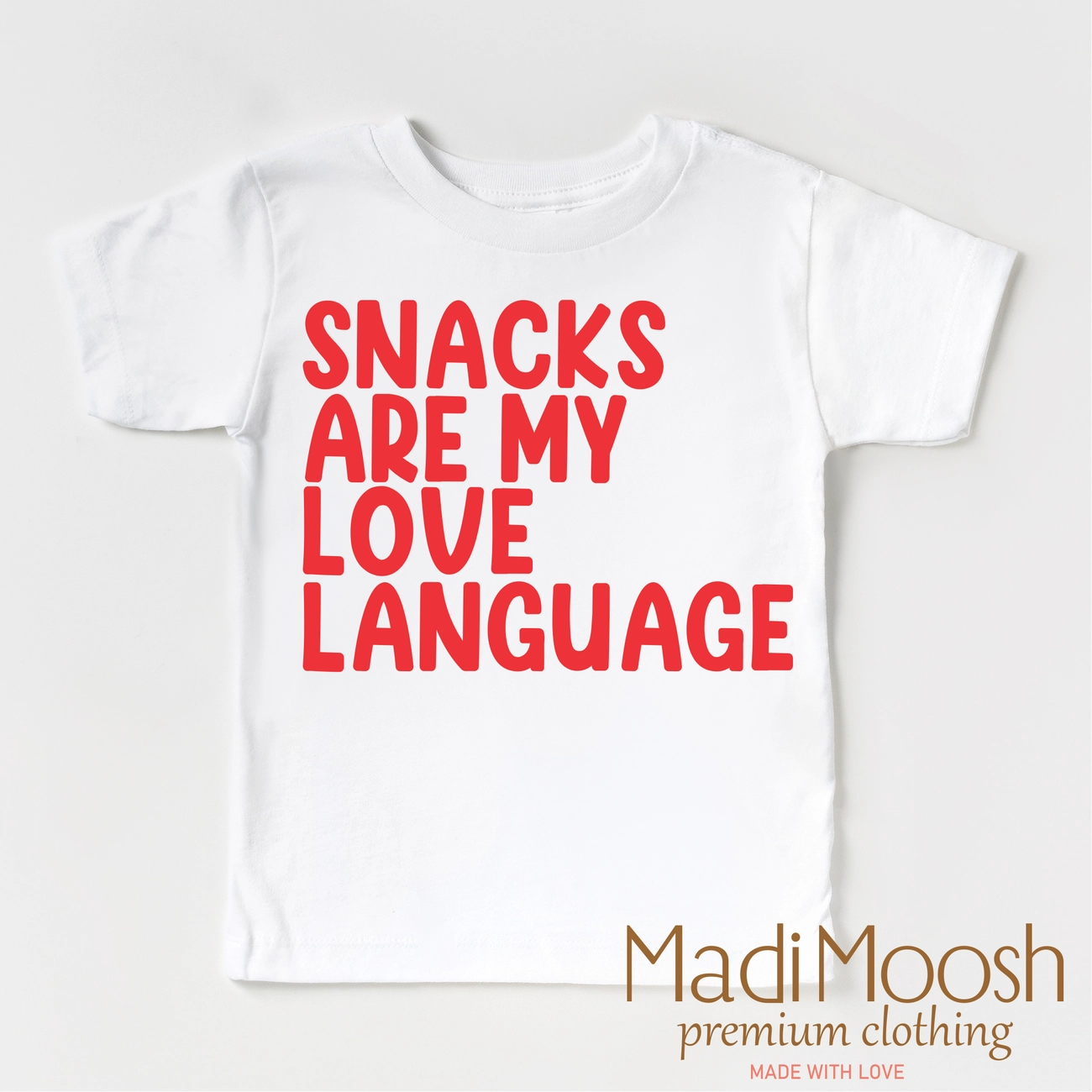 Madi Moosh | Snacks Are My Love Language Tee | Vagabond | Apparel | Boutique