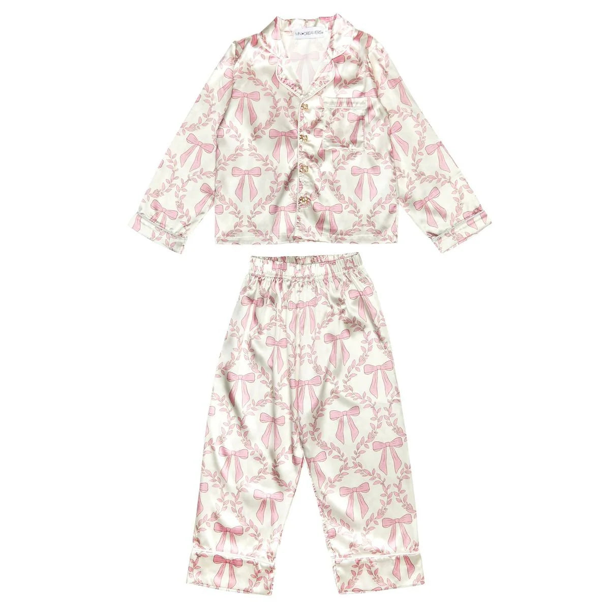 Mini Dreamer | Bow Silky Set | Vagabond | Apparel | Boutique