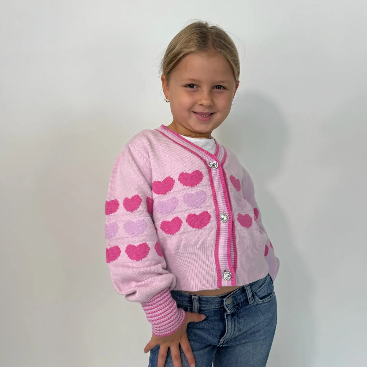 Mini Dreamer Celine Heart Cardigan – Vagabond Apparel Boutique