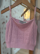 Mini Dreamer | Isabella Bow Knit Tank & Cardigan Set | Tank | Vagabond | Apparel | Boutique