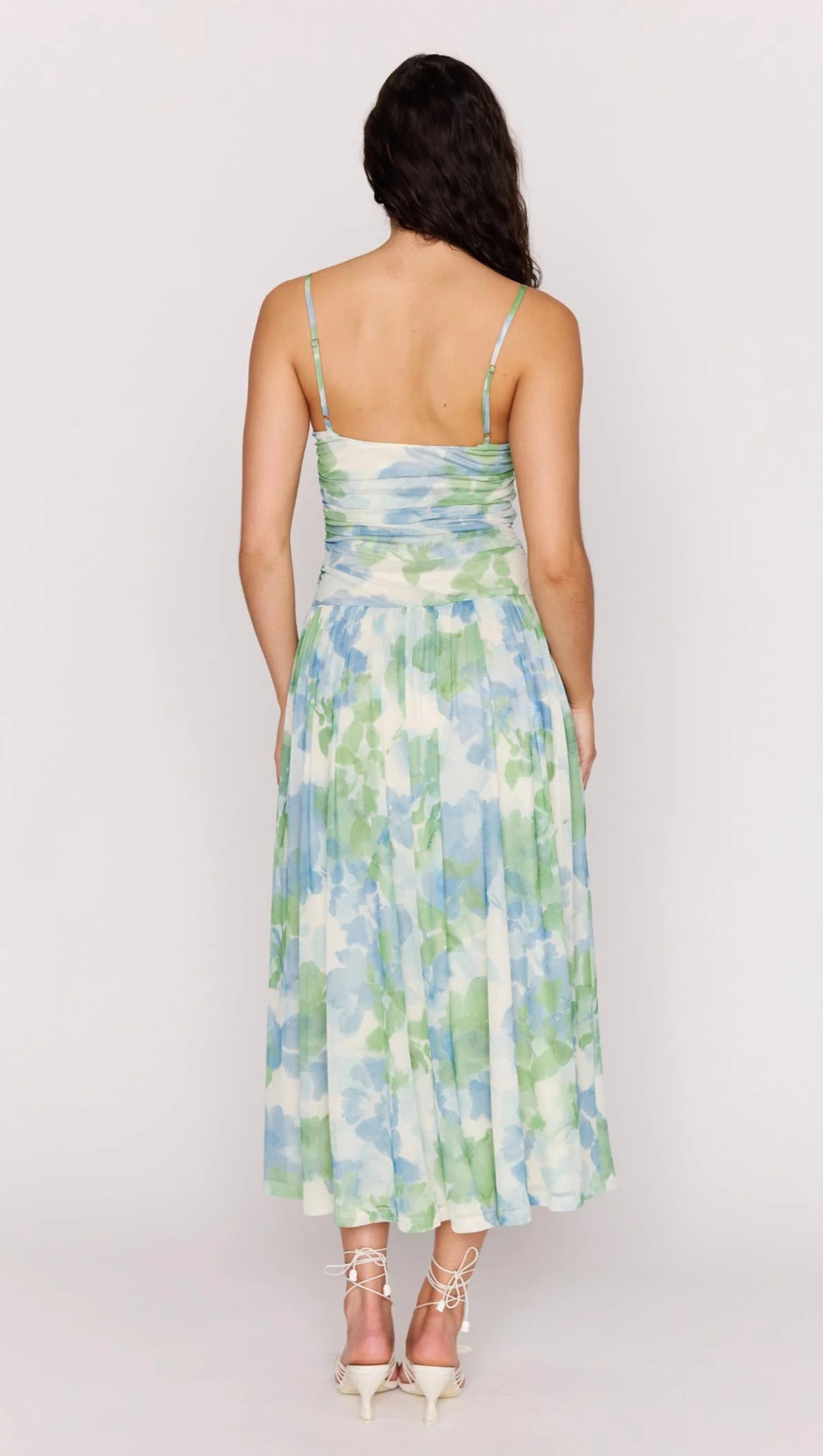 Mink Pink | Carrie Mesh Maxi Dress | Back | Vagabond | Apparel | Boutique