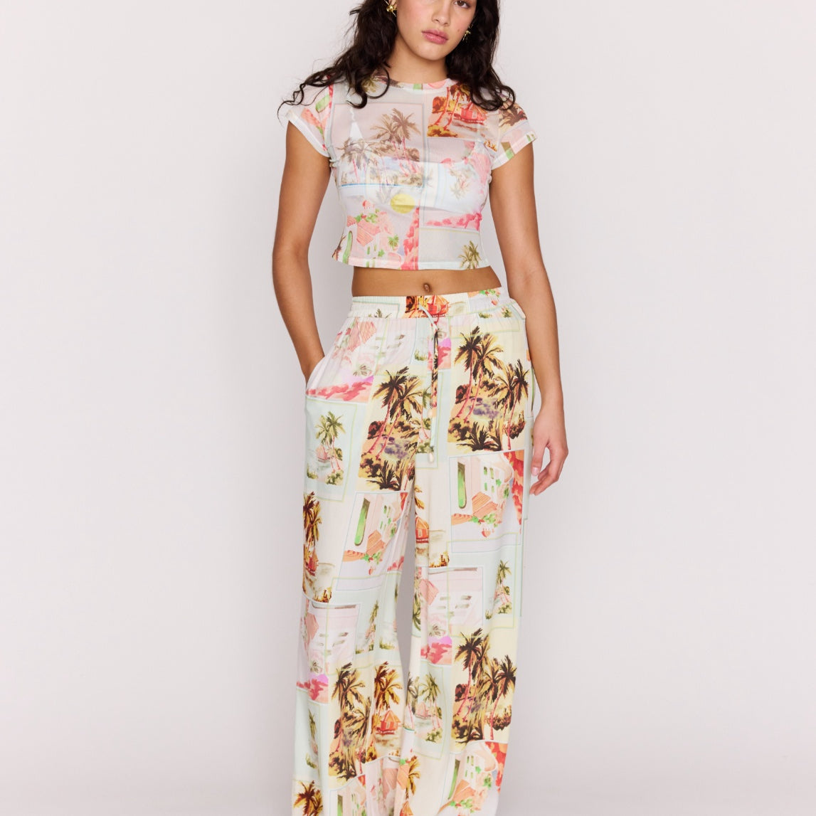 Mink Pink | Dolce Drawstring Pants | Vagabond | Apparel | Boutique