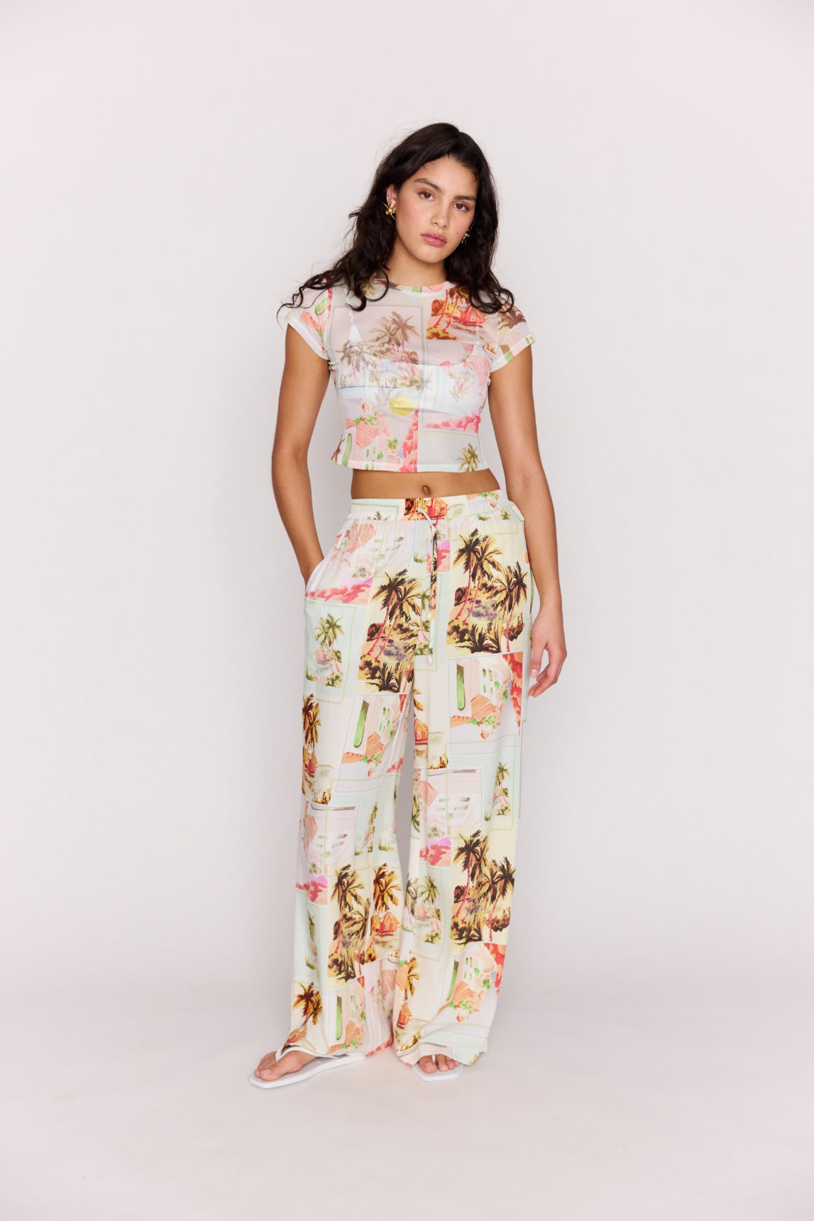 Mink Pink | Dolce Drawstring Pants | Vagabond | Apparel | Boutique