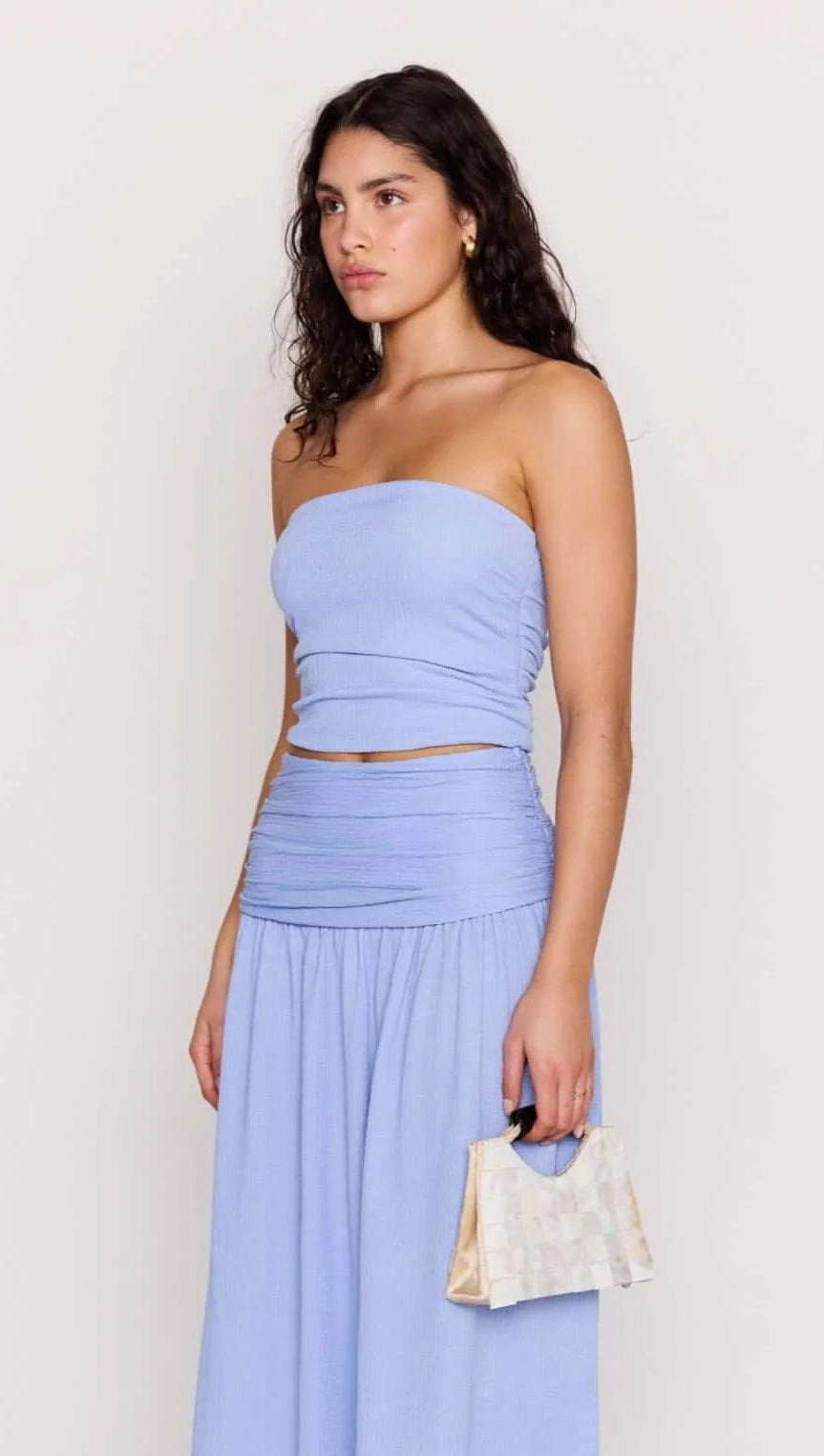 Mink Pink | Luna Strapless Top | Side | Vagabond | Apparel | Boutique