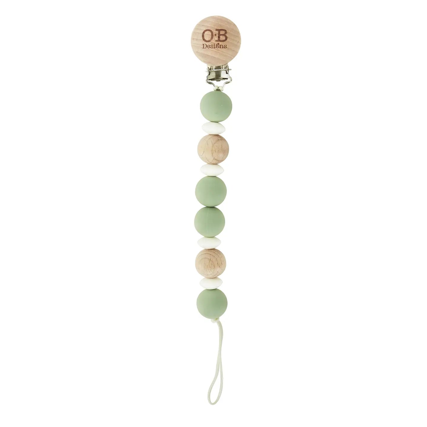OB | Pacifier Chain | Sage | Vagabond | Apparel | Boutique