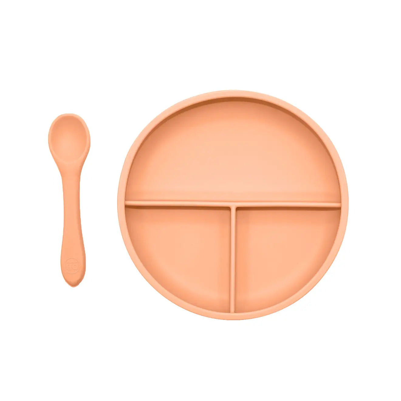 OB | Suction Divider Plate And Spoon Set | Vagabond | Apparel | Boutique