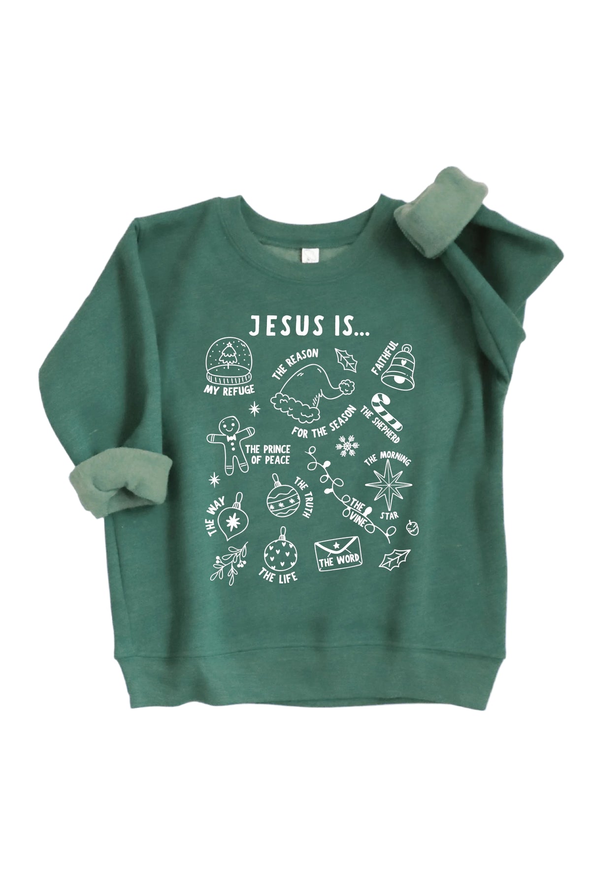 Oat Collective | Kid Jesus Is Graphic Sweatshirt | Vagabond | Apparel | Boutique