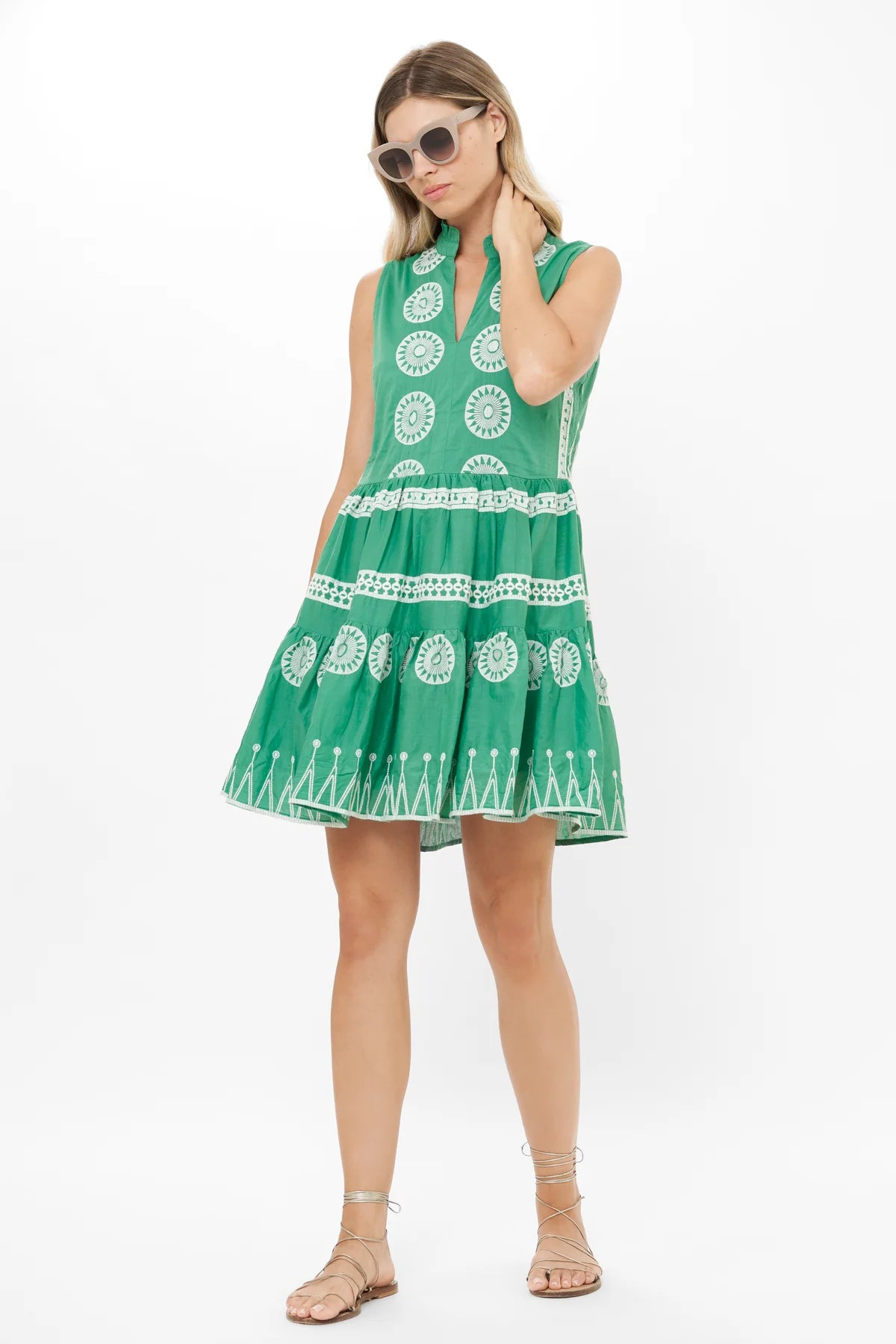 Oliphant | Yoke Mini Dress | Front | Vagabond | Apparel | Boutique
