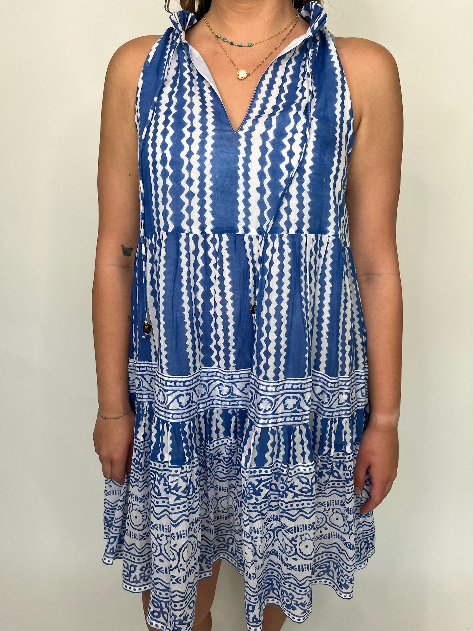 Oliphant Sleeveless Tiered Dress | Vagabond Apparel Boutique