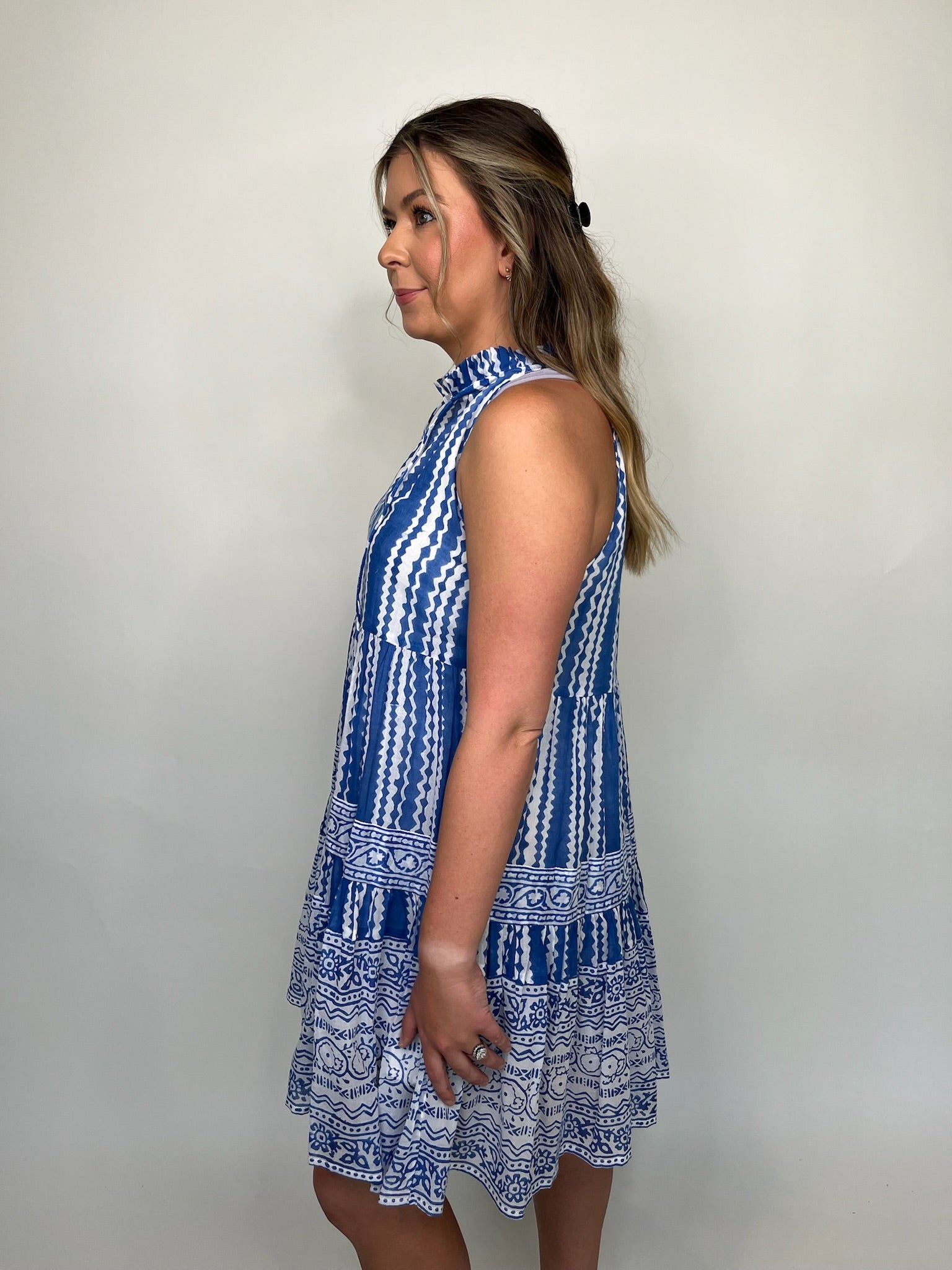 Oliphant Sleeveless Tiered Dress | Vagabond Apparel Boutique